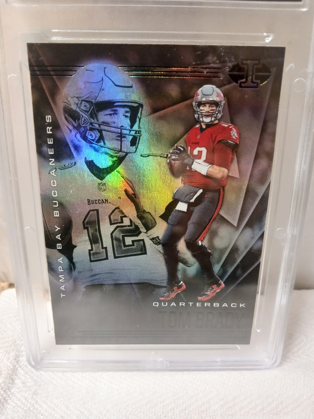 2020 Panini Illusions Tom Brady TamPA BAY #1 - Holographic Card GEM MINT 10 - Picture 2 of 4